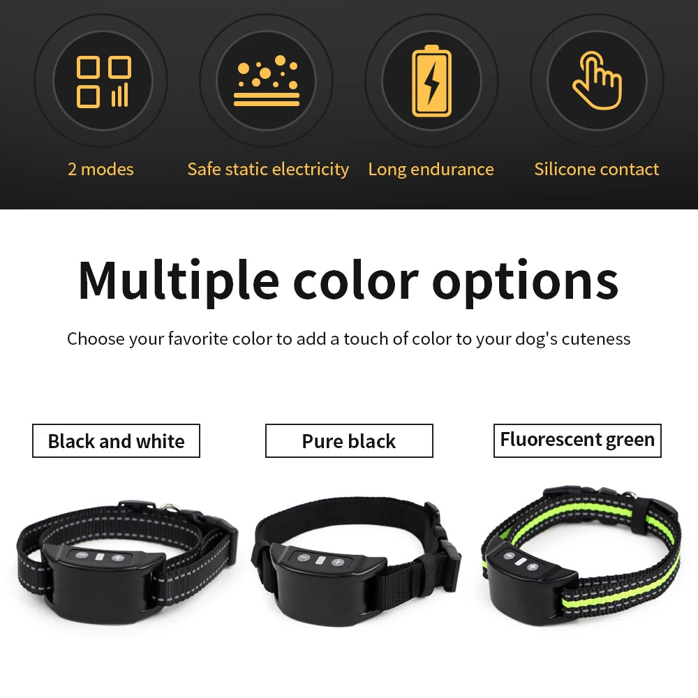USB Rechargeable Anti-Barking Dog Training Collar