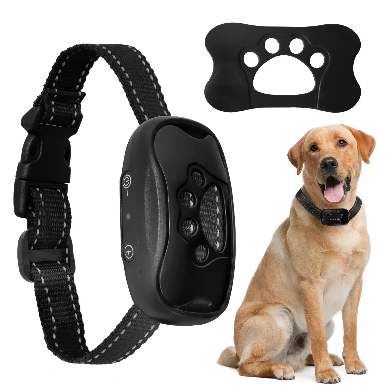 USB Rechargeable Anti-Bark Dog Collar – Ultrasonic & Vibration