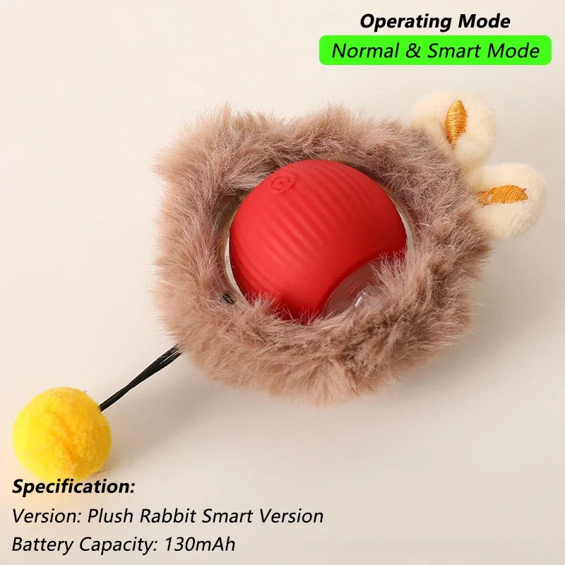 Rechargeable Smart Cat Interactive Ball Toy