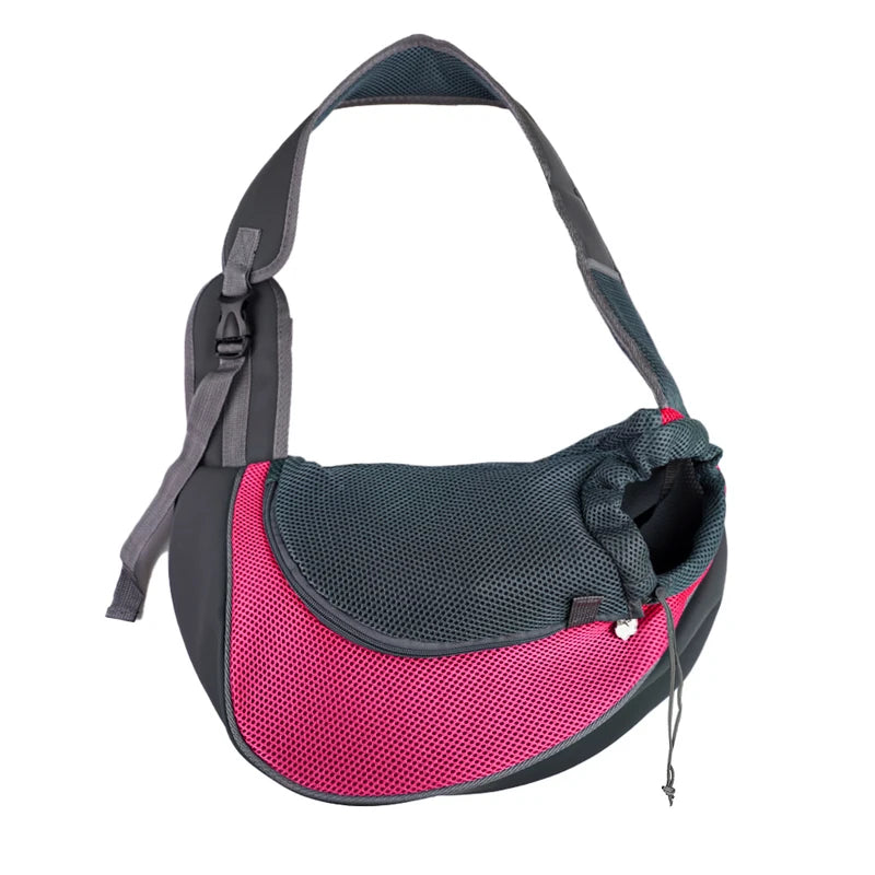 Mesh Pet Carrier Backpack – Crossbody Travel Bag