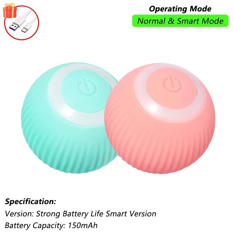 Rechargeable Smart Cat Interactive Ball Toy