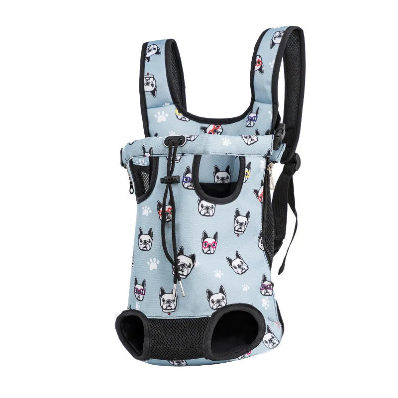 Camouflage Dog Backpack – Breathable Travel Carrier